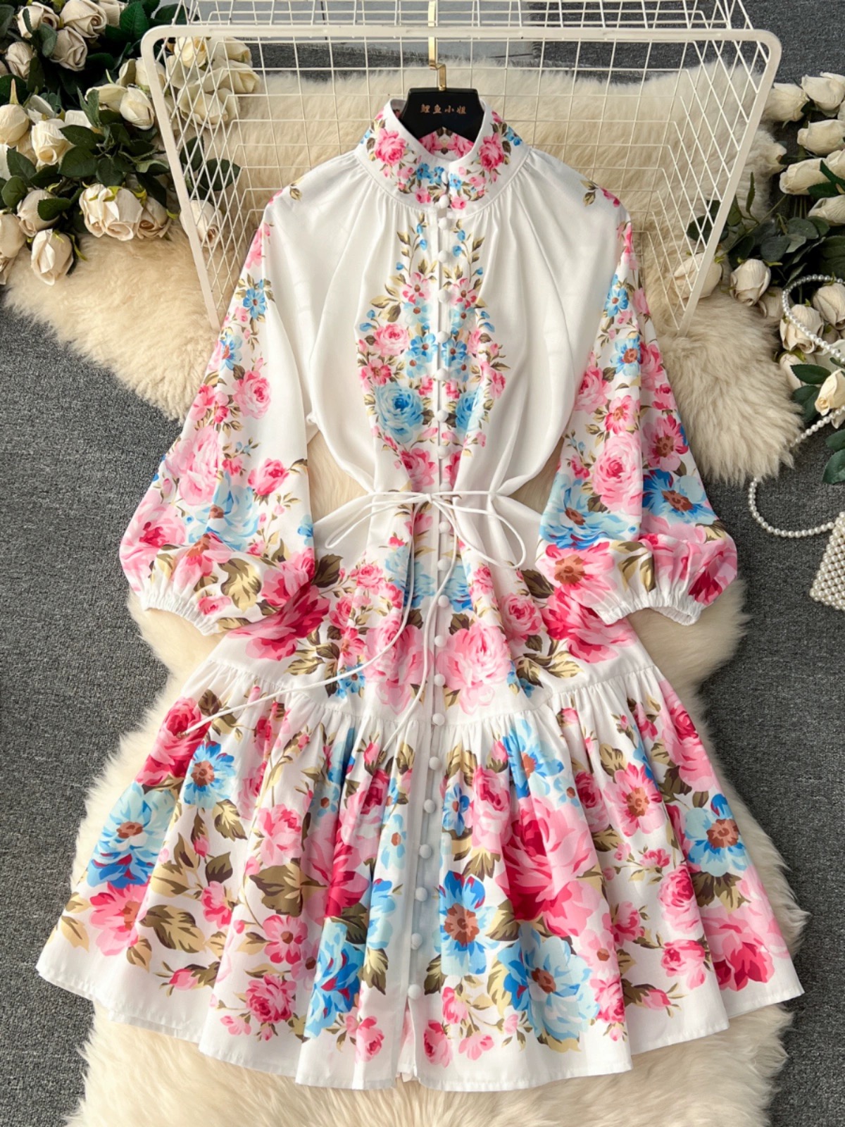 Glistening ocean dress ED212 images